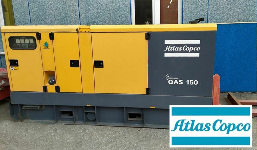 Аренда генератора Atlas Copco QAS 150 цена
