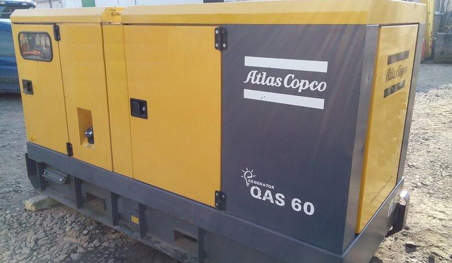 Аренда генератора Atlas Copco QAS 60 в аренду, прокат